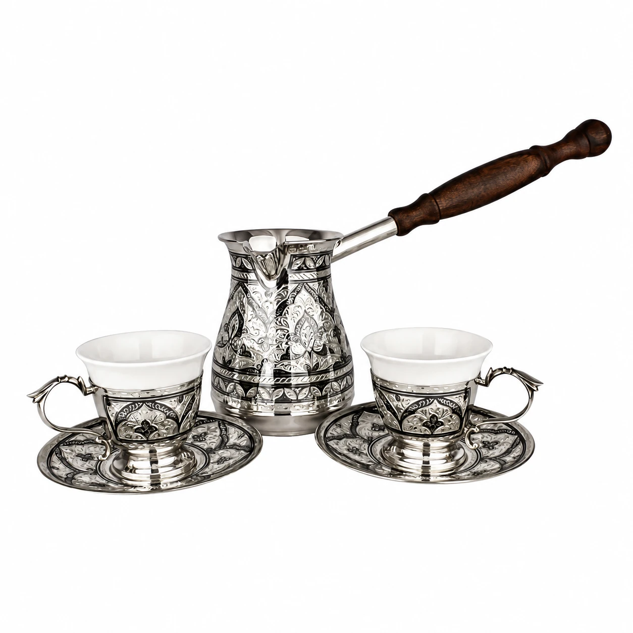 Silver coffee set · 70 ml